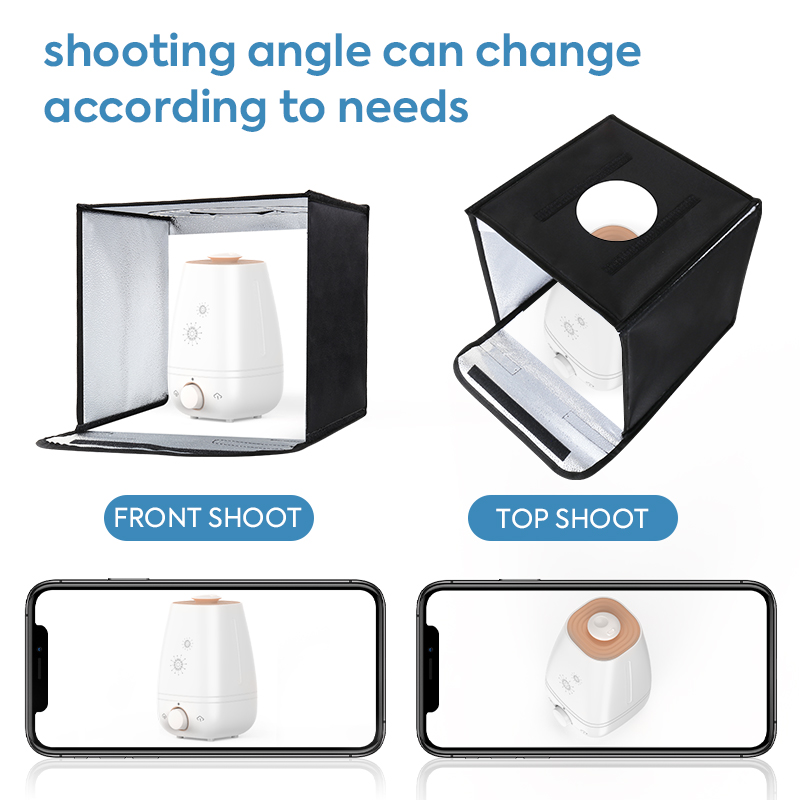 Caja de luz plegable para estu - Photography Lighting Kit reseña y precio