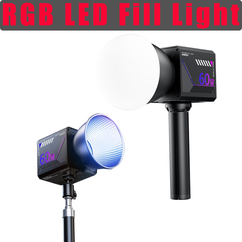Luz de Video RGB de 60W, Luz L - Photography Lighting Spotlight reseña y precio