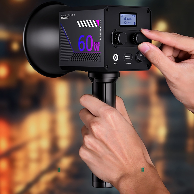 Luz de Video RGB de 60W, Luz L - Photography Lighting Spotlight reseña y precio