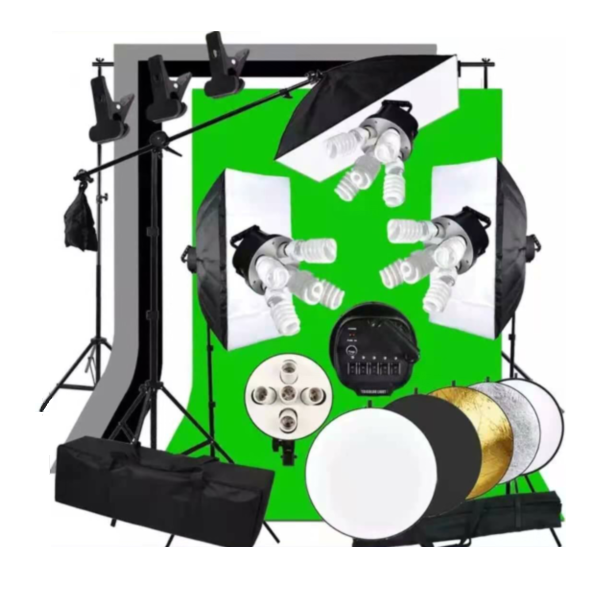 Kit de Fotografía Profesional  - Photography Lighting And Backdrop Kits reseña y precio