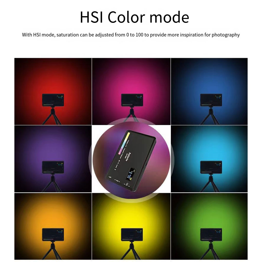 Modos RGB Mini foco Luz de rel - Photography Lighting Spotlight reseña y precio