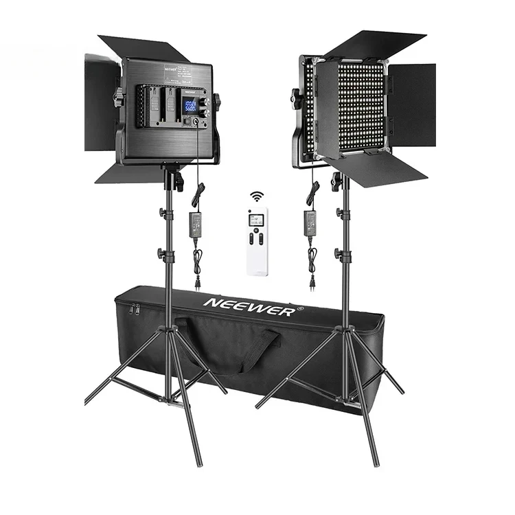 Neewer Kit de 2 Paneles de Luz - Photography Lighting Kit Neewer reseña y precio