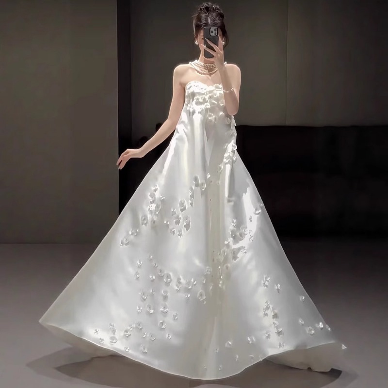 Vestido de Novia de Satén sin  - Photography Natural Lighting Basics reseña y precio