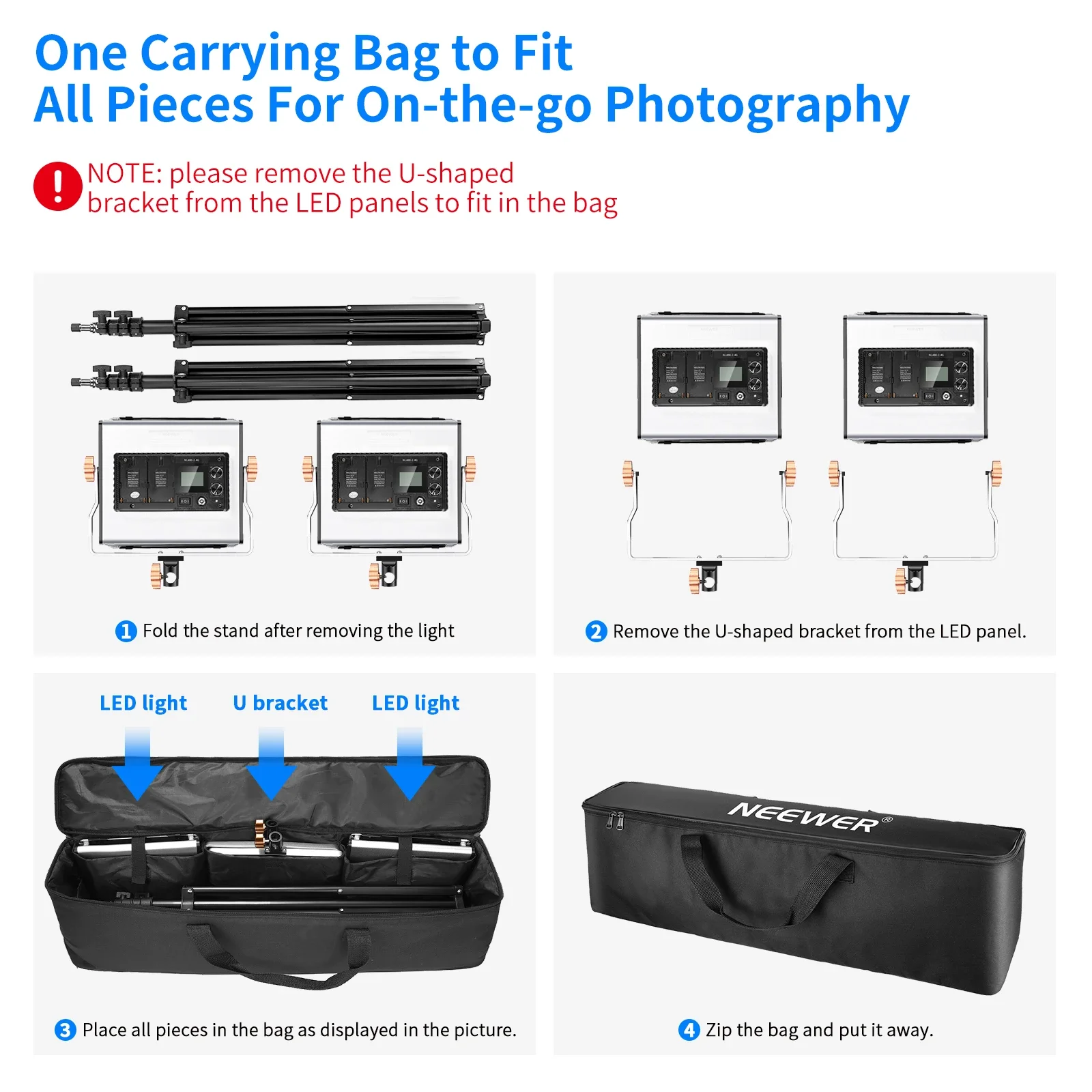 Neewer - Kit de Iluminación de - Photography Lighting Kit Neewer reseña y precio