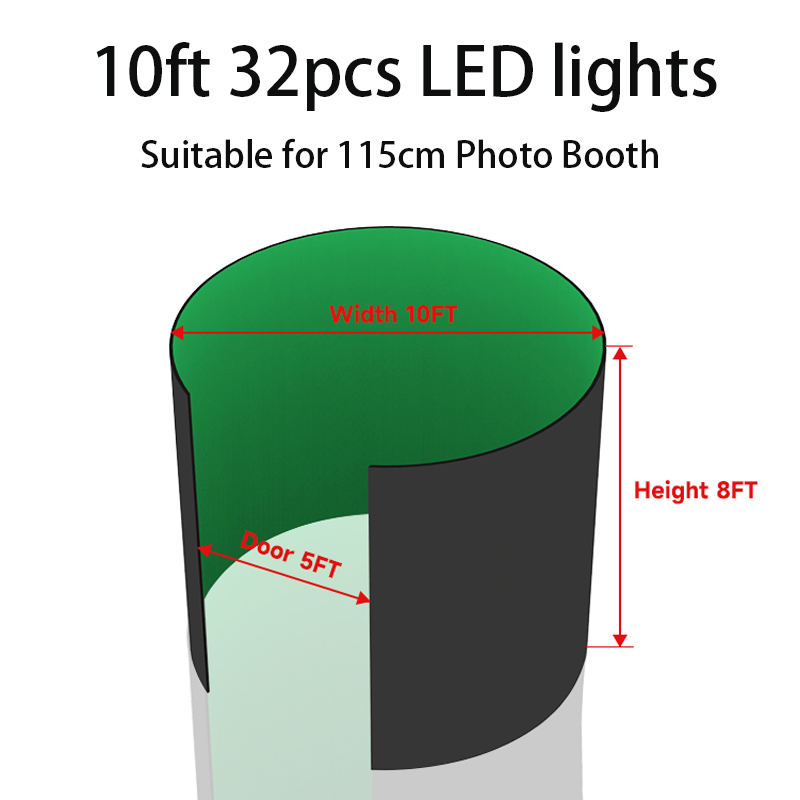 Cabina de Fotos 360 con Carpa  - Photography Lighting And Backdrop Kits reseña y precio