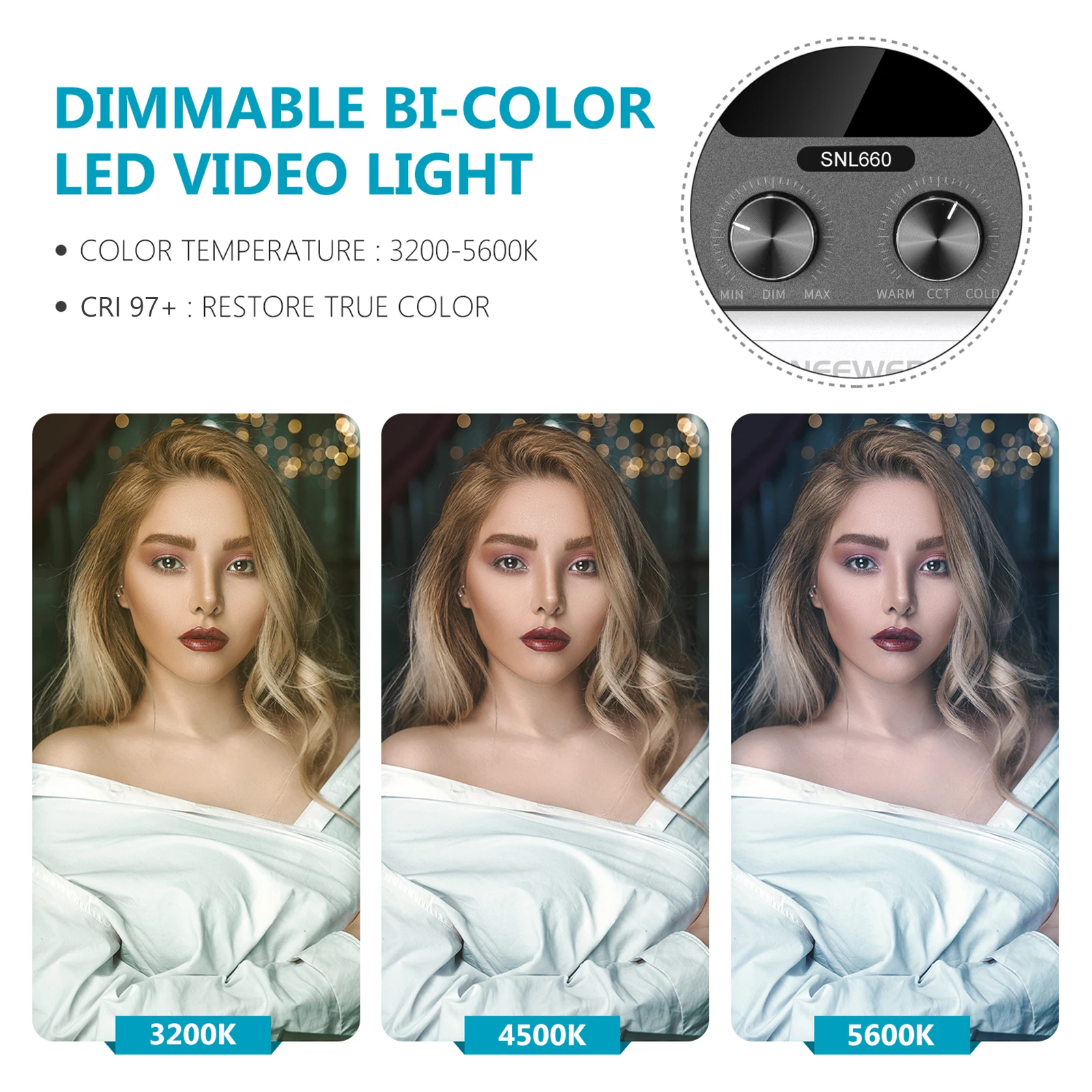 Luz de video LED Neewer 660 de - Photography Lighting Kit Neewer reseña y precio