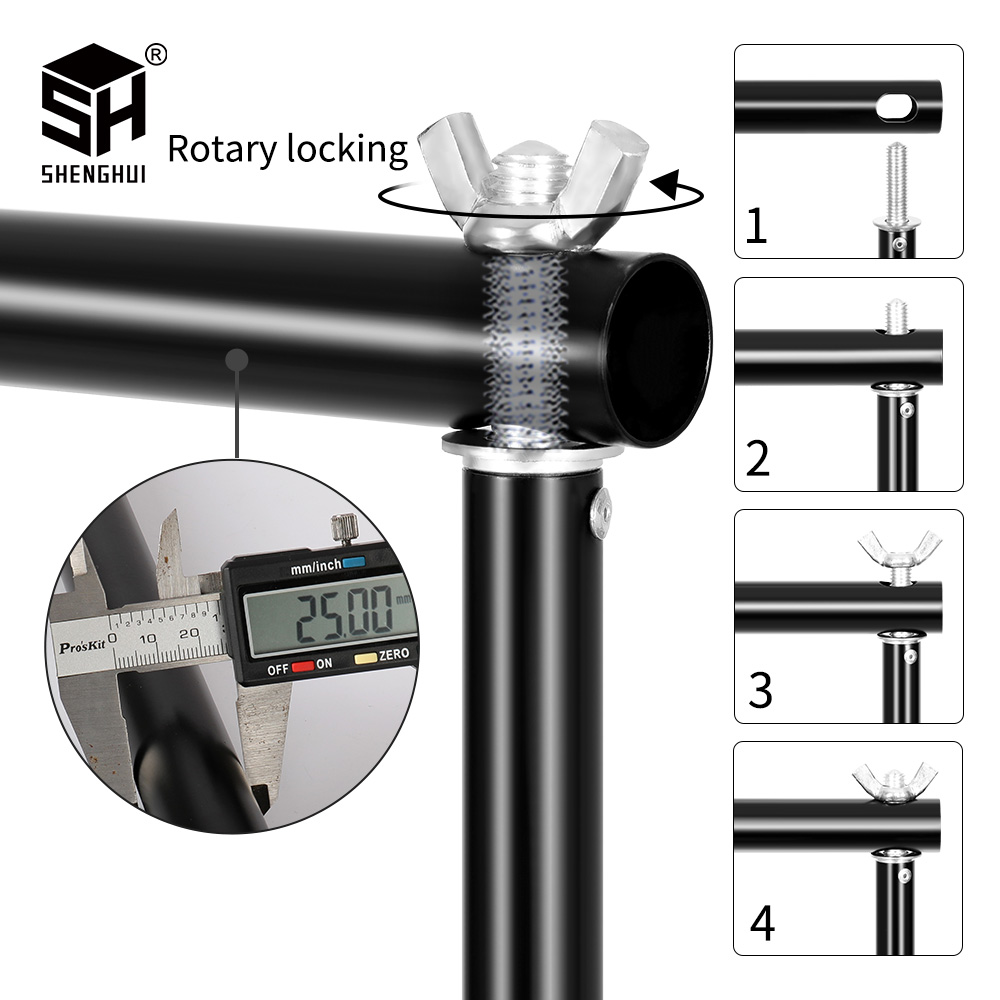 Soportes para Fondos de Fotogr - Photography Lighting And Backdrop Kits reseña y precio